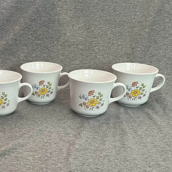Corelle Spring Meadow Coffee Cups Set of 7 - Picture 6 of 12
